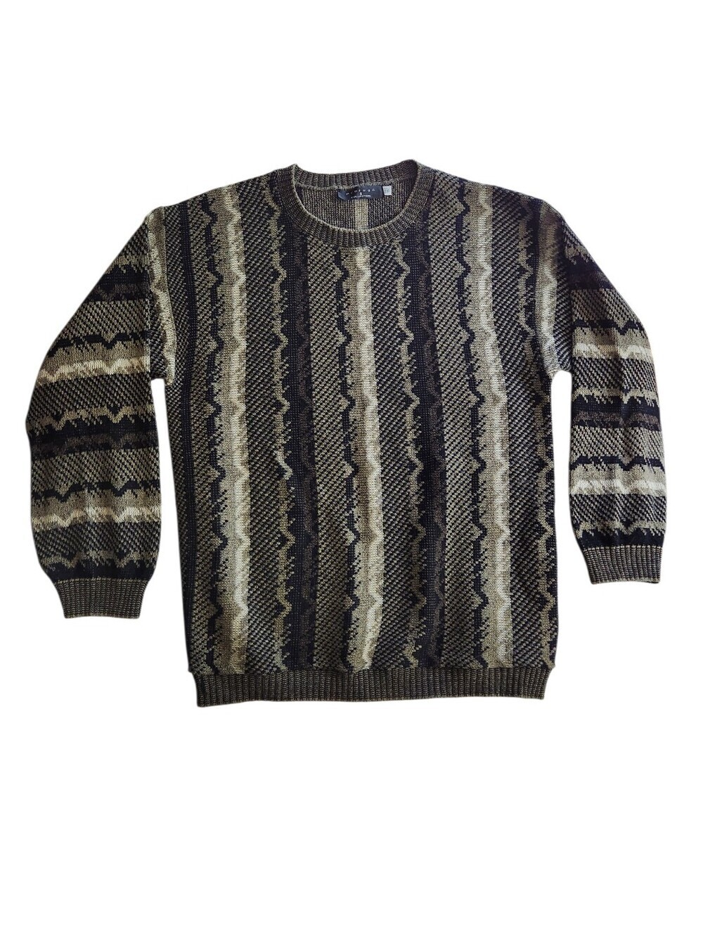 Vintage 90s Protege Coogie Style Knit Sweater Sz 2XLT